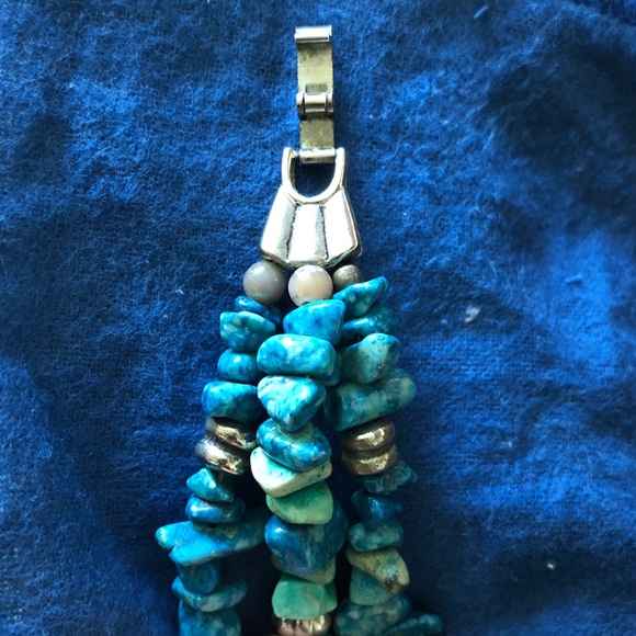 Vintage Native American Style Indian Head Collezioni Watch Turquoise - Picture 7 of 9